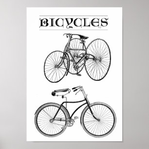 fietsen poster