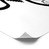  fietsen Recyclen kleding en cadeaus Poster (Hoek)