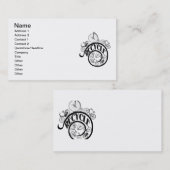  fietsen Recyclen kleding en cadeaus Visitekaartje (Voorkant / Achterkant)