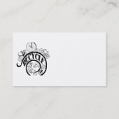  fietsen Recyclen kleding en cadeaus Visitekaartje (Achterkant)