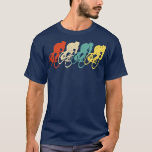 Fietsen Retro 70s 80s Fietser T-shirt
