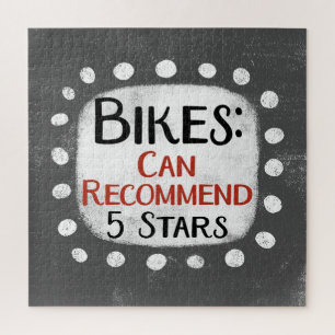 Fietsen Review 5 Sterren Jigsaw Puzzel