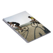 Fietsen rijden op Malibu Notitieboek (Rechterzijde)