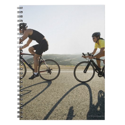Fietsen rijden op Malibu Notitieboek (Voorkant)