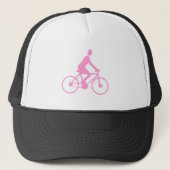 Fietsen - Roze Trucker Pet (Voorkant)
