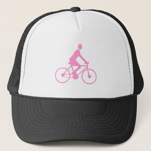 Fietsen - Roze Trucker Pet (Voorkant)