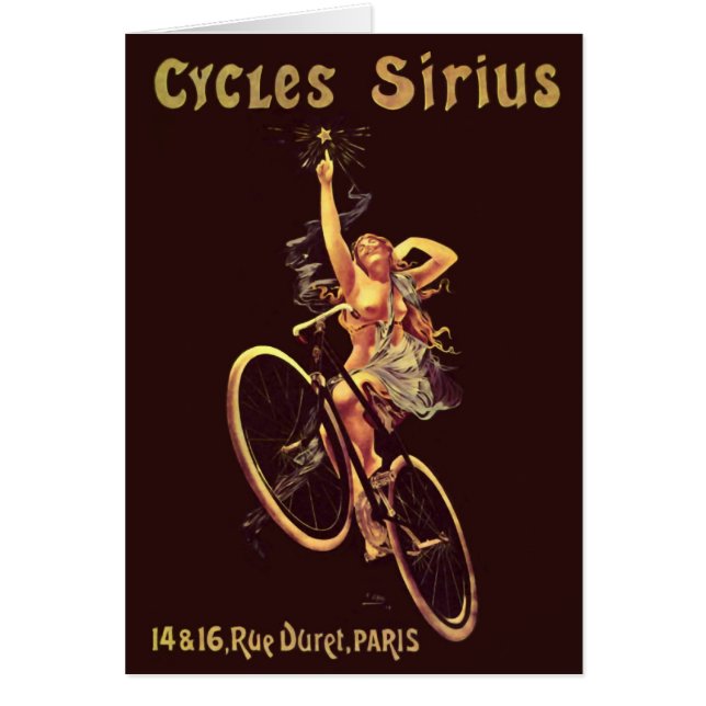  fietsen Sirius Bicycle Poster (Voorkant)