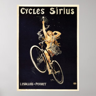 Fietsen Sirius  Frans Poster Adverteren