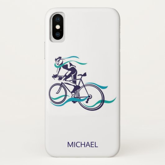 Fietsen | Sport Case-Mate iPhone Case (Achterkant)