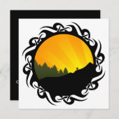 fietsen : stammenrayz kaart (Voorkant / Achterkant)