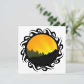 fietsen : stammenrayz kaart (Staand voorkant)