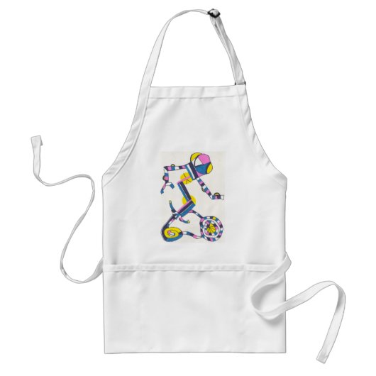 Fietsen Standaard Schort (Voorkant)