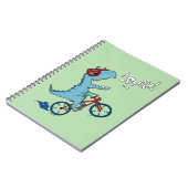 Fietsen T-Rex Gebrul Notitieboek (Linkerzijde)