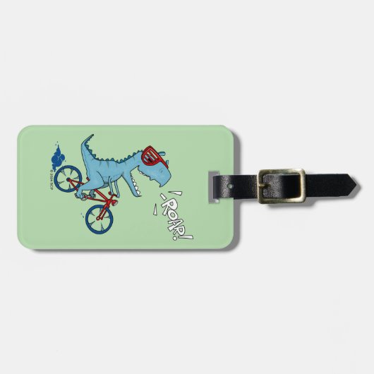 Fietsen T-Rex Roar Bagagelabel (Voorkant horizontaal)