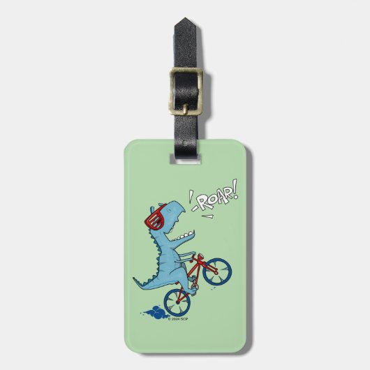 Fietsen T-Rex Roar Bagagelabel (Voorkant verticaal)