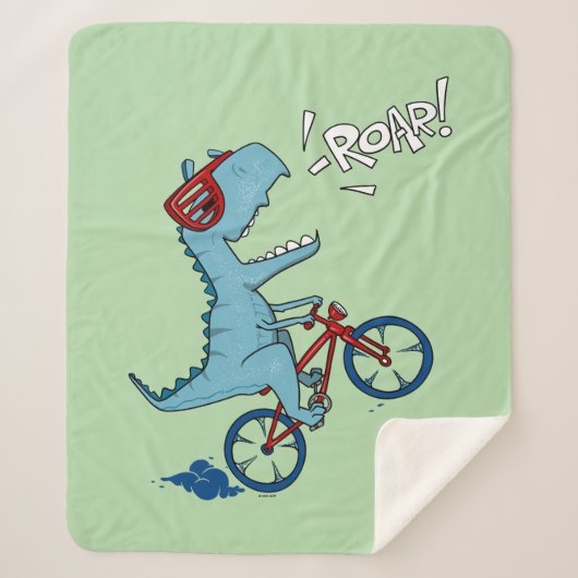 Fietsen T-Rex Roar Sherpa Deken (Voorkant)