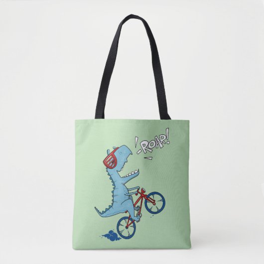 Fietsen T-Rex Roar Tote Bag (Voorkant)