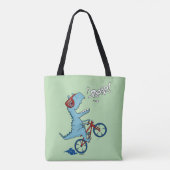 Fietsen T-Rex Roar Tote Bag (Achterkant)