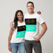 Fietsen T-shirt (Unisex)