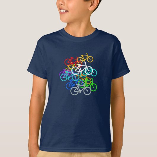 Fietsen T-shirt (Voorkant)