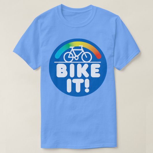 Fietsen T-shirt (Design voorkant)