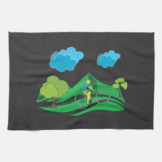 Fietsen Theedoek (Horizontaal)