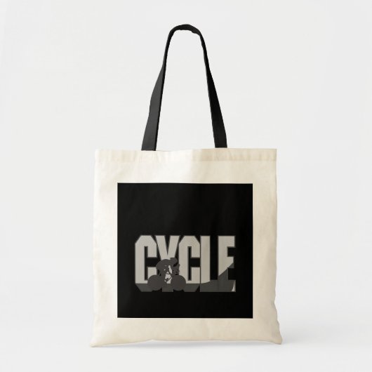 Fietsen - tote bag (Voorkant)