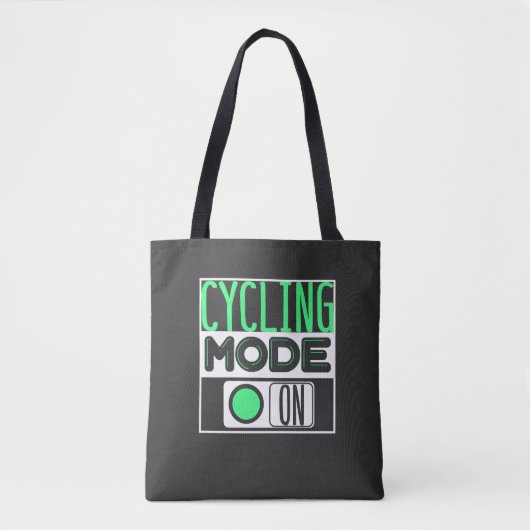 Fietsen Tote Bag (Voorkant)