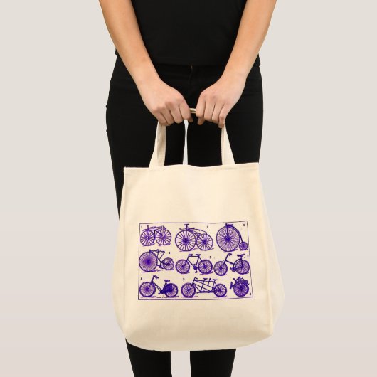  fietsen tote bag (Voorkant (product))