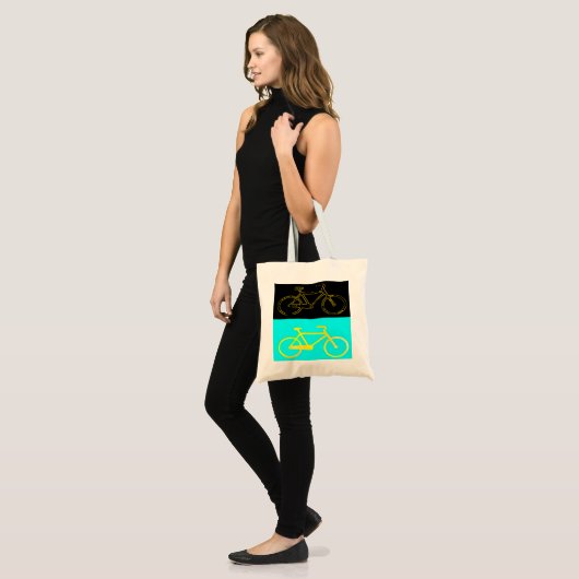 Fietsen Tote Bag (Voorkant (model))