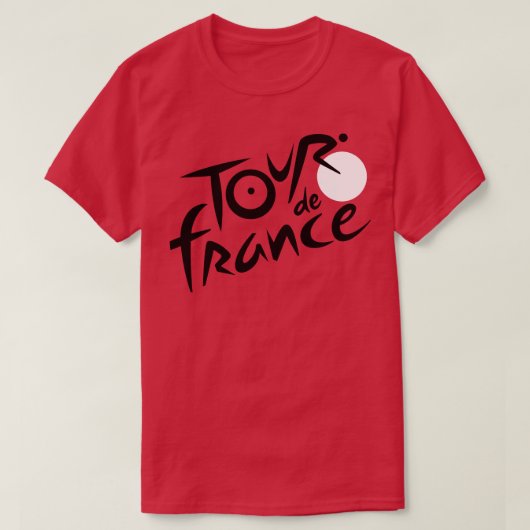 Fietsen Tour de France Pin T-shirt (Design voorkant)