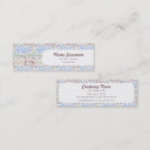 Fietsen van Aarhus, sjabloon voor visitekaartjes (Voorkant / Achterkant)