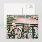 fietsen van Amsterdam Briefkaart (Voorkant / Achterkant)