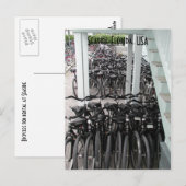 Fietsen van Seaside Florida Briefkaart (Voorkant / Achterkant)