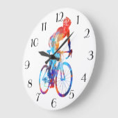 Fietsen van Waterverven voor fietsen Grote Klok (Hoek)