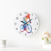 Fietsen van Waterverven voor fietsen Grote Klok (Huis)