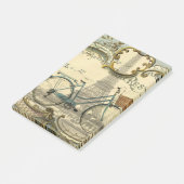 fietsen voor chic - reizigers parijs eiffeltoren post-it® notes (Schuin)