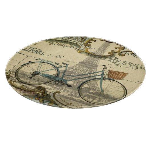  fietsen voor chic - reizigers parijs eiffeltoren snijplank (Hoek)