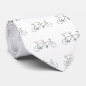 Fietsen voor twee stropdas (Opgerold)