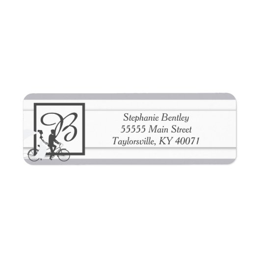 Fietsen voor tweedaags label voor retourzending (Voorkant)