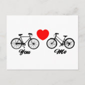 Fietsen waar ik van hou briefkaart (Voorkant)