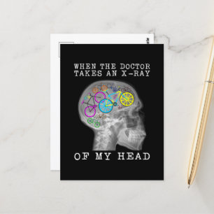 fietsen wanneer de arts een röntgenfoto van mijn h briefkaart