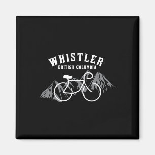 Fietsen Whistler Vancouver Brits-Columbia Canada Magneet