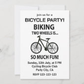 Fietsen Wielrennen Wielrijder Fietsfeest Kaart (Voorkant)