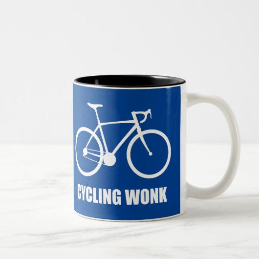 Fietsen Wonk Tweekleurige Koffiemok (Rechts)