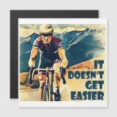 Fietsen wordt niet makkelijker (Voorkant / Achterkant)