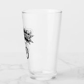 Fietsen zijn vrijheid glas (Links)