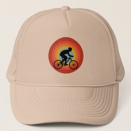 FIETSEN ZONSONDERGANG VINTAGE TRUCKER PET (Voorkant)