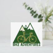 fietsenaval - fietsen briefkaart (Staand voorkant)