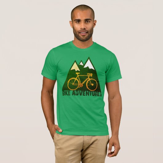 fietsenavonturen t-shirt (Voorkant volledig)
